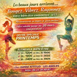 Offre Fitness , stretching, renforcement musculaire